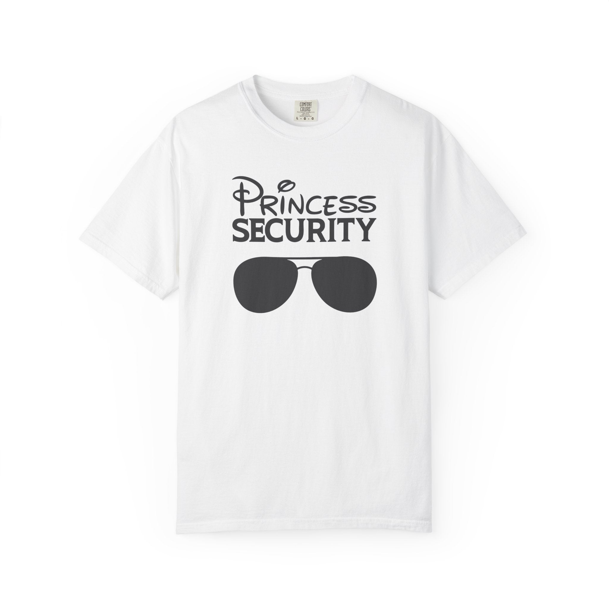 Princess Security T-Shirt — Funny Princess Sunglasses Tee for Kids & Adults